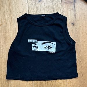 Brandy Melville “I’ll Meet You In New York” Cropped tank!